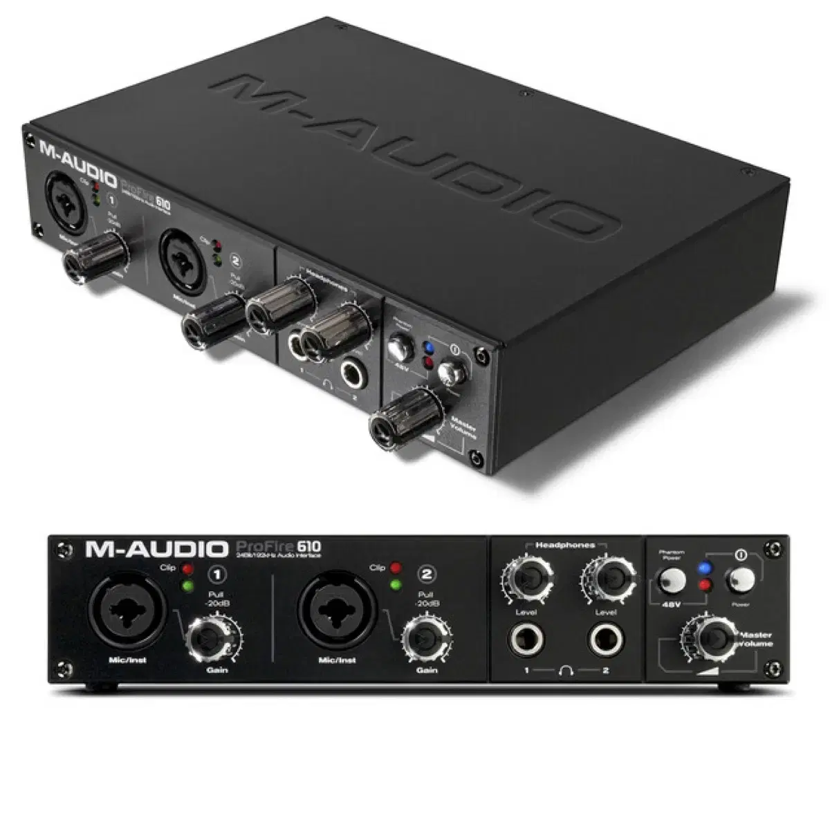 M_audio profire 610 오디오인터페이스