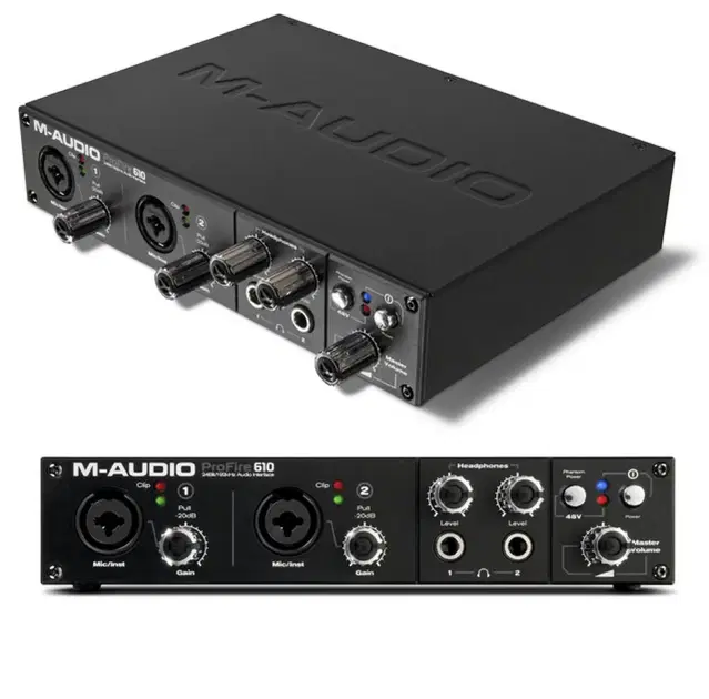 M_audio profire 610 오디오인터페이스