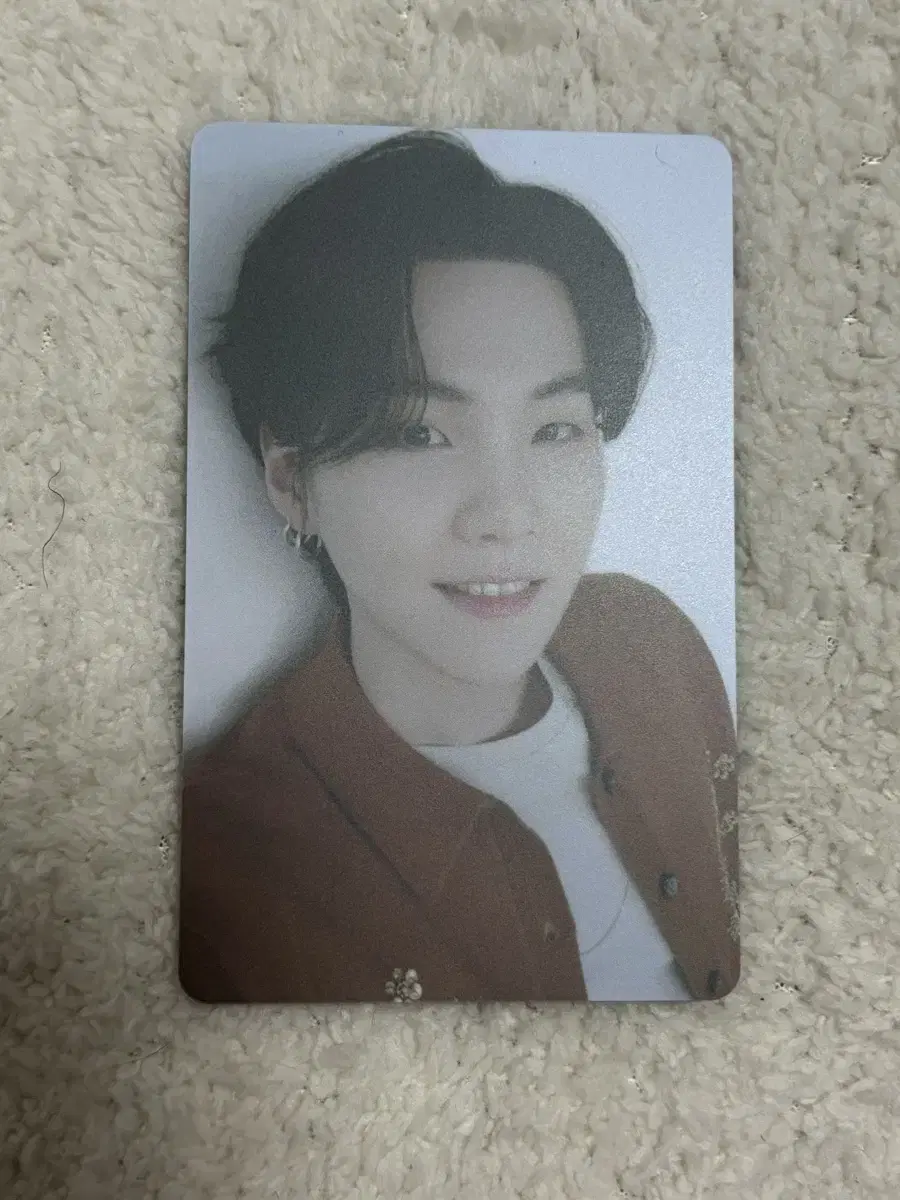 BTS suga D-day pvc unreleased photocard pre-order benefit