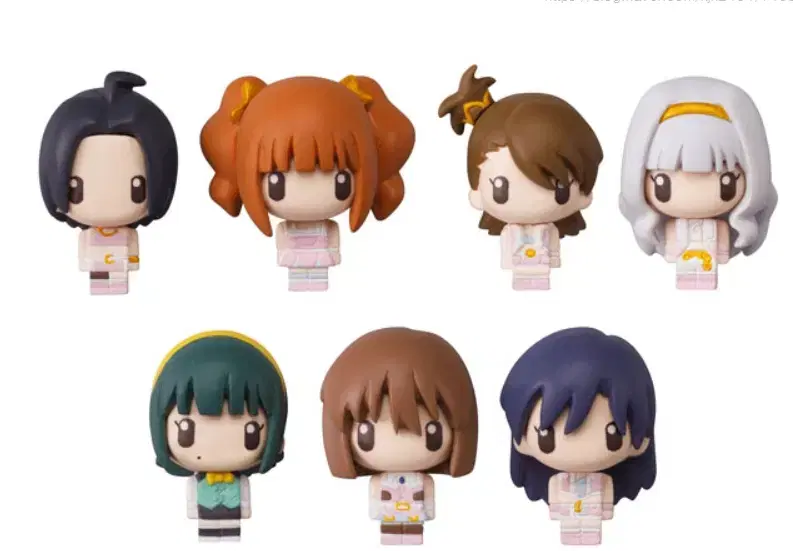 Idolmaster Gacha keyring Figures Part 2 7 Figures sealed Figures