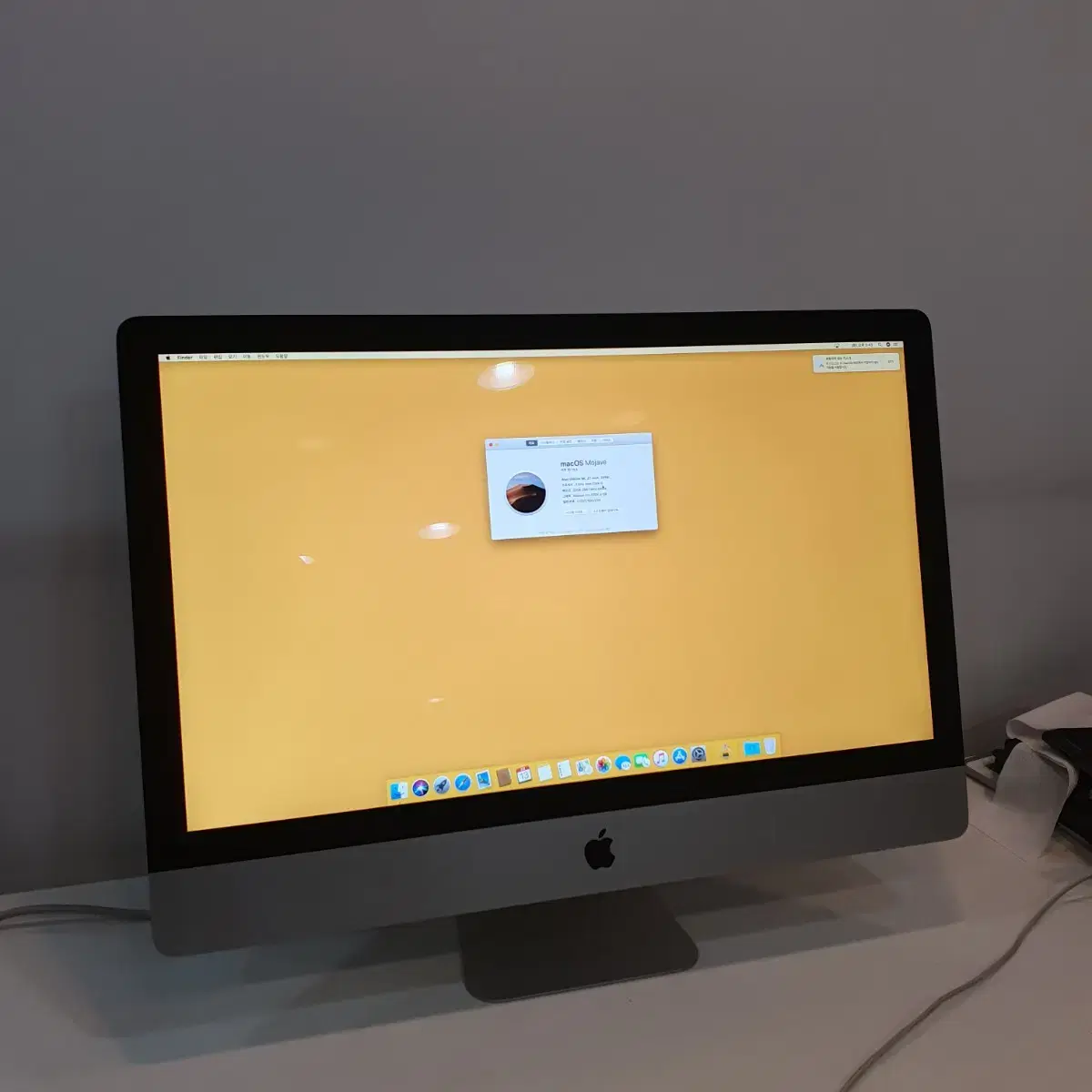 2019 아이맥 27인치 5K Ram 32GB imac