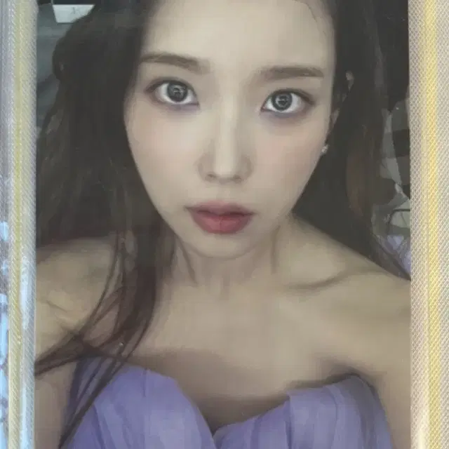 아이유 라일락 포토카드