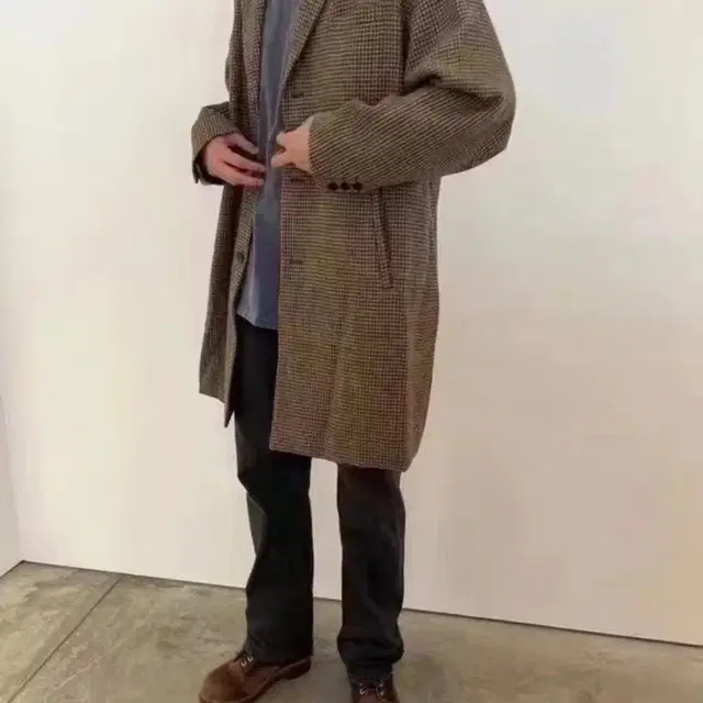 [2]비즈빔21AW Hammons Coat tweed하몬즈 코트