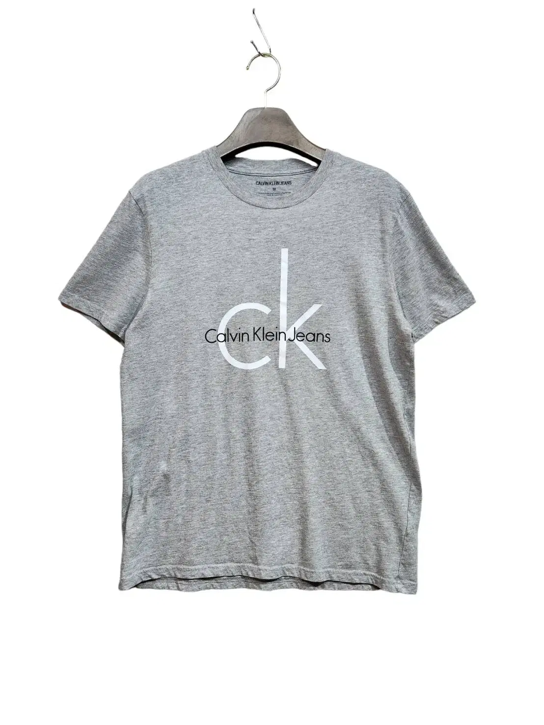 M/ CALVIN KLEIN Calvin Klein logo short sleeve gray/07-1