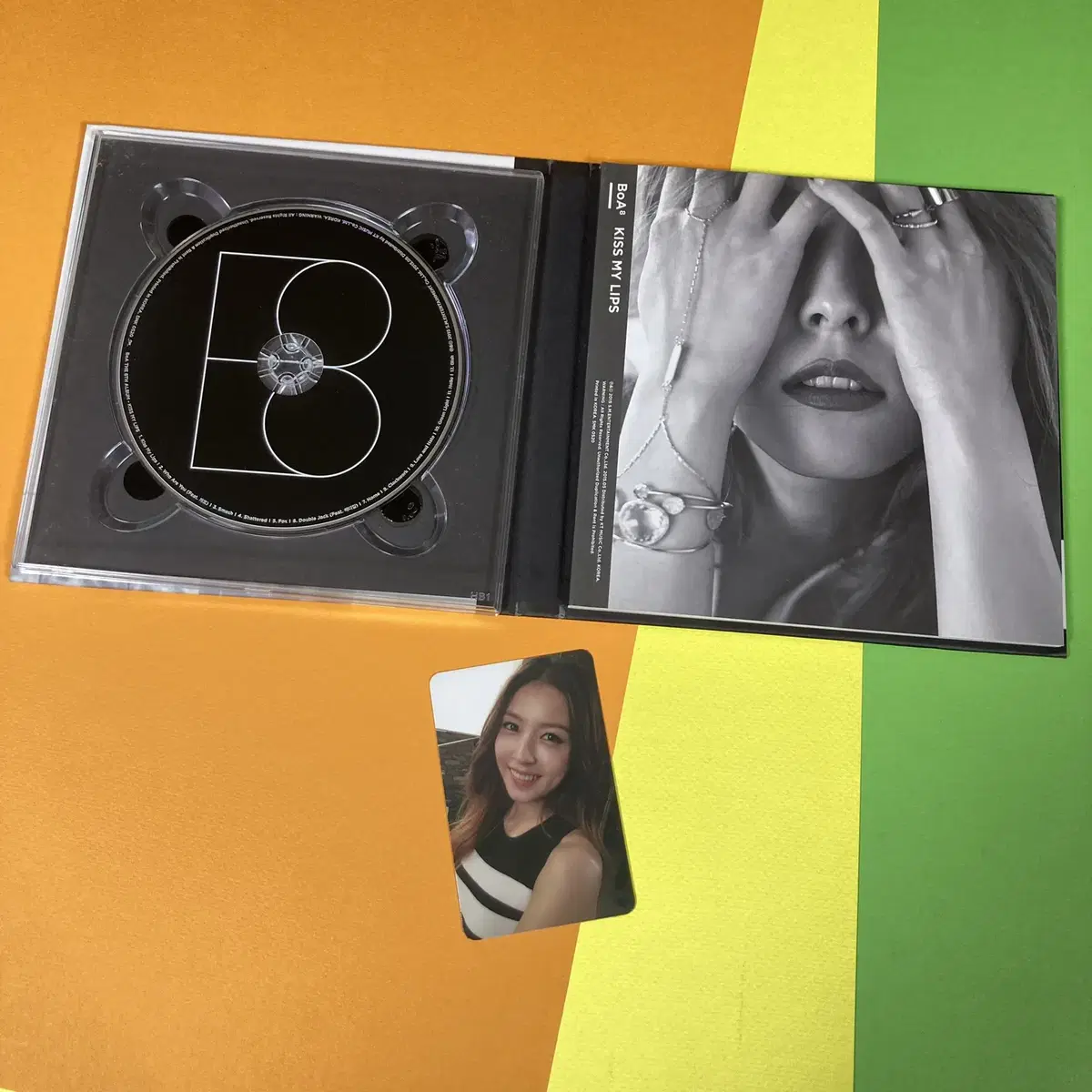 [중고음반/CD] 보아 BoA 8집 Kiss My Lips 포카포함