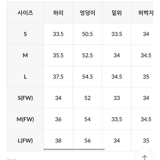 브라운 슬랙스 바지 (s)