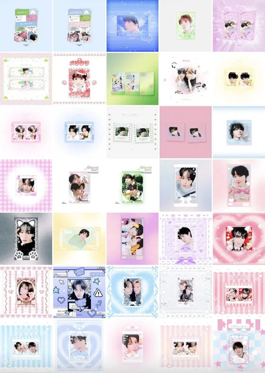 NCT nct wish unofficial goods [2x-4x] WISH Lanbak Lanbong Purikura