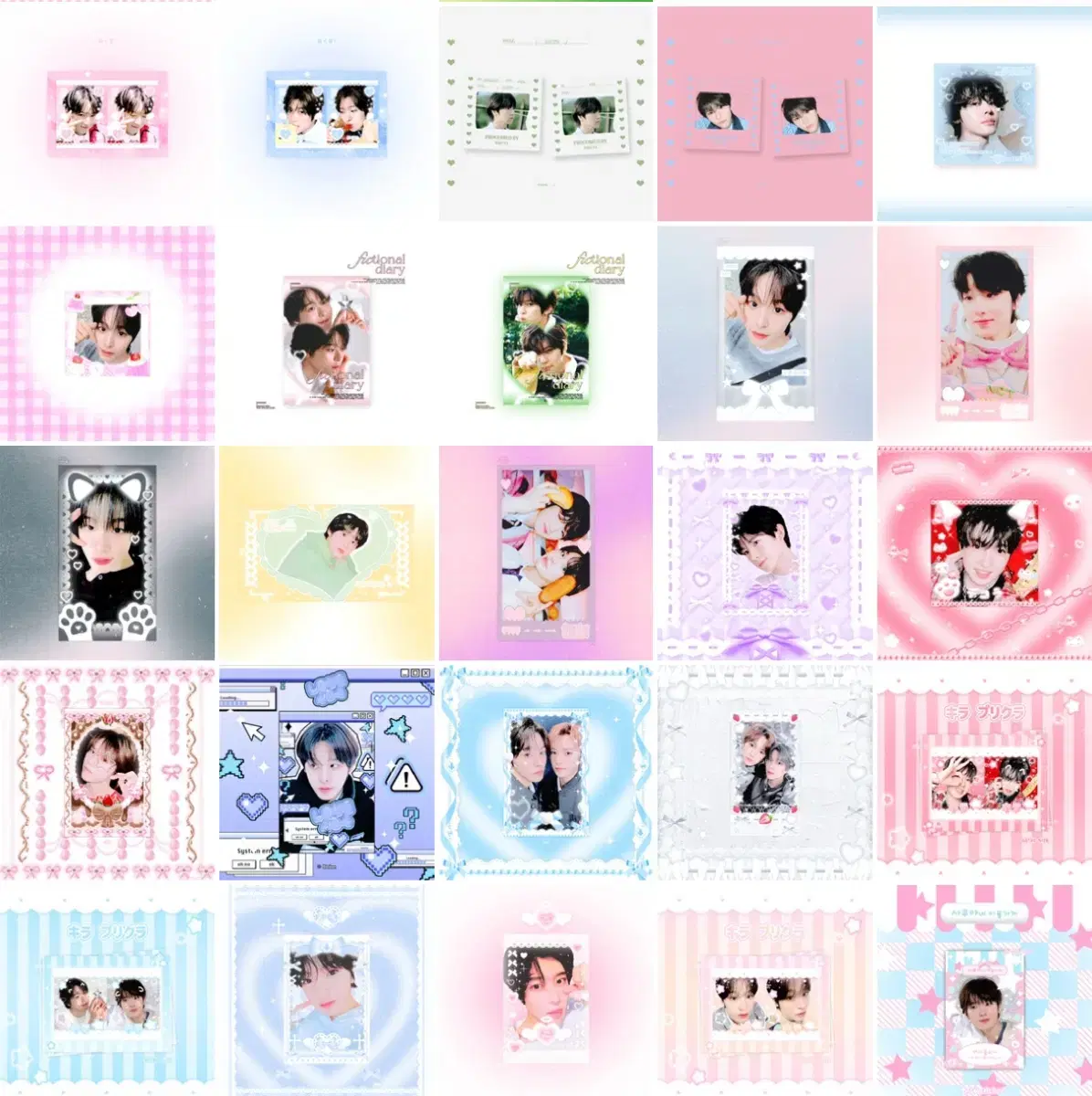 NCT nct wish unofficial goods [2x-4x] WISH Lanbak Lanbong Purikura