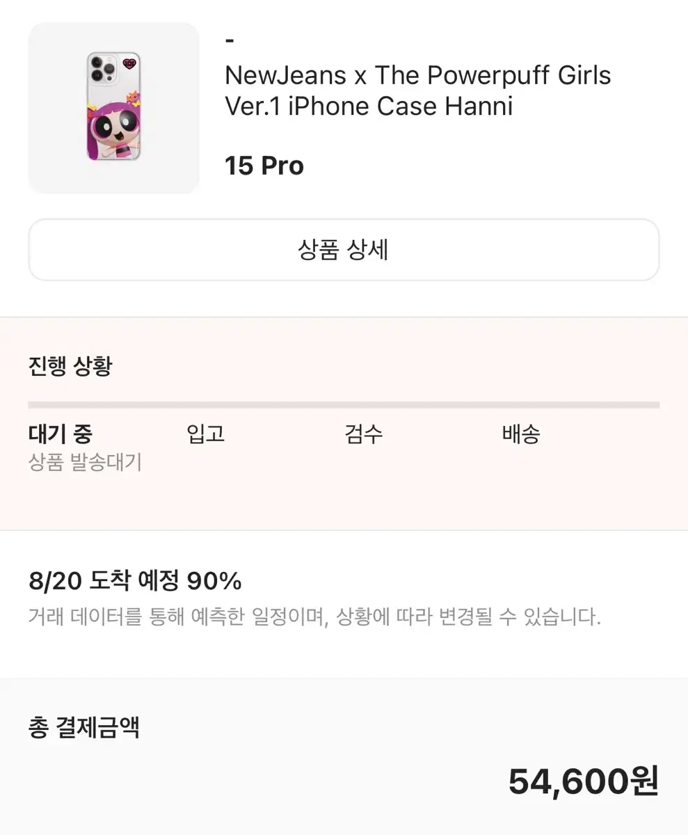 뉴진스 파워퍼프걸 하니 15pro