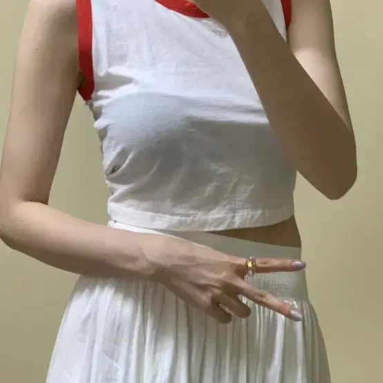 337337 민소매 레이어드 민소매