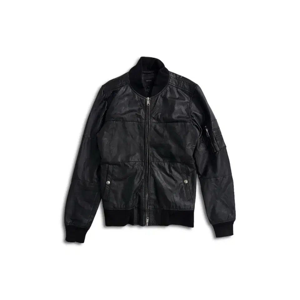 vintage leather blouson jacket