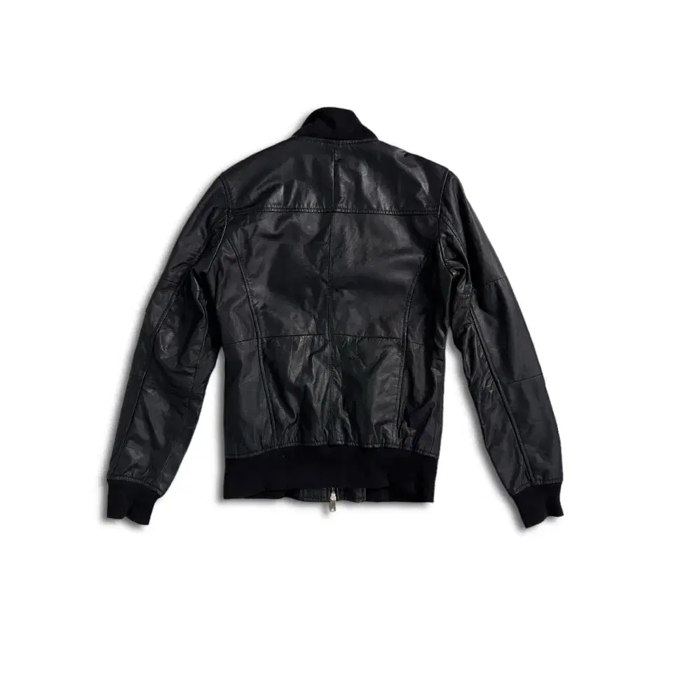 vintage leather blouson jacket