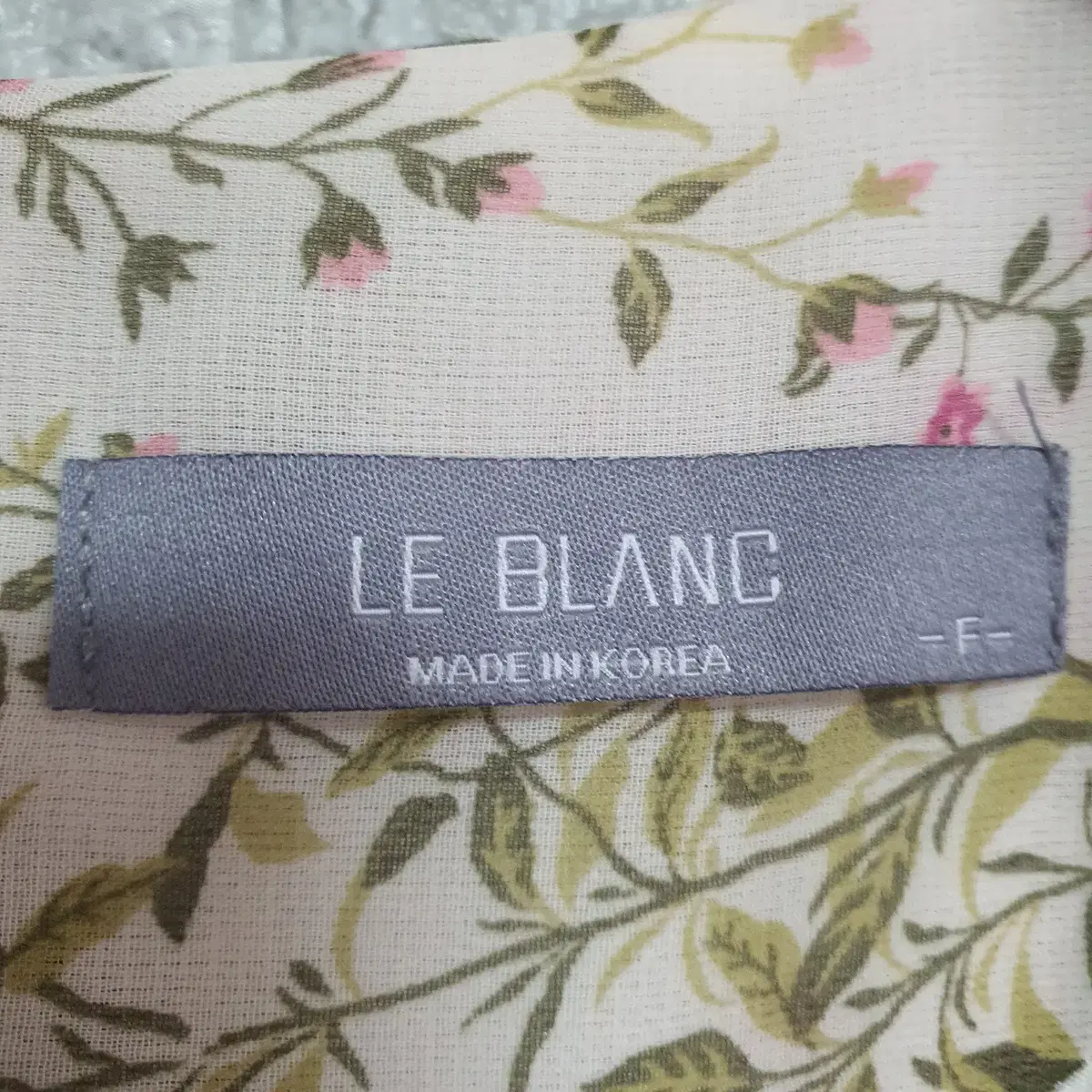 LE BLANC 르블랑 원피스 F