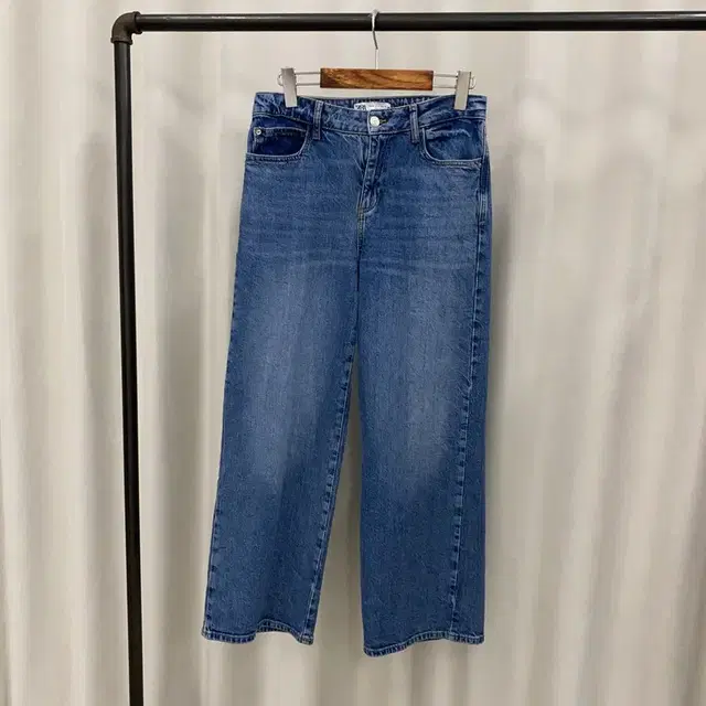 자라 ZARA 와이드팬츠 데님 여자 청바지 29인치 A05571