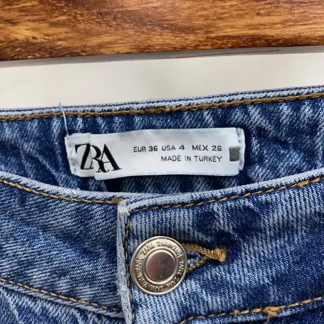 자라 ZARA 와이드팬츠 데님 여자 청바지 29인치 A05571