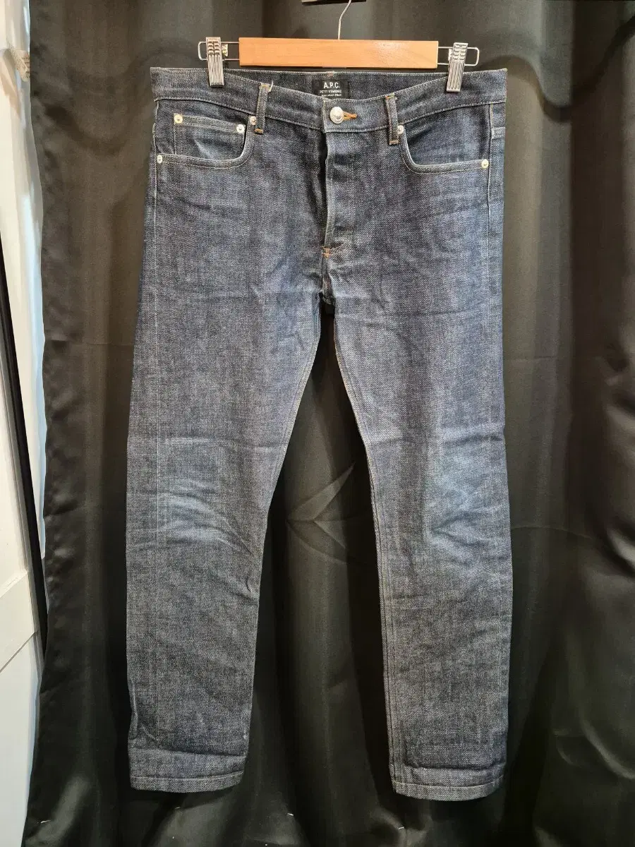 APC Apache Genuine Raw Edge Denim Pants