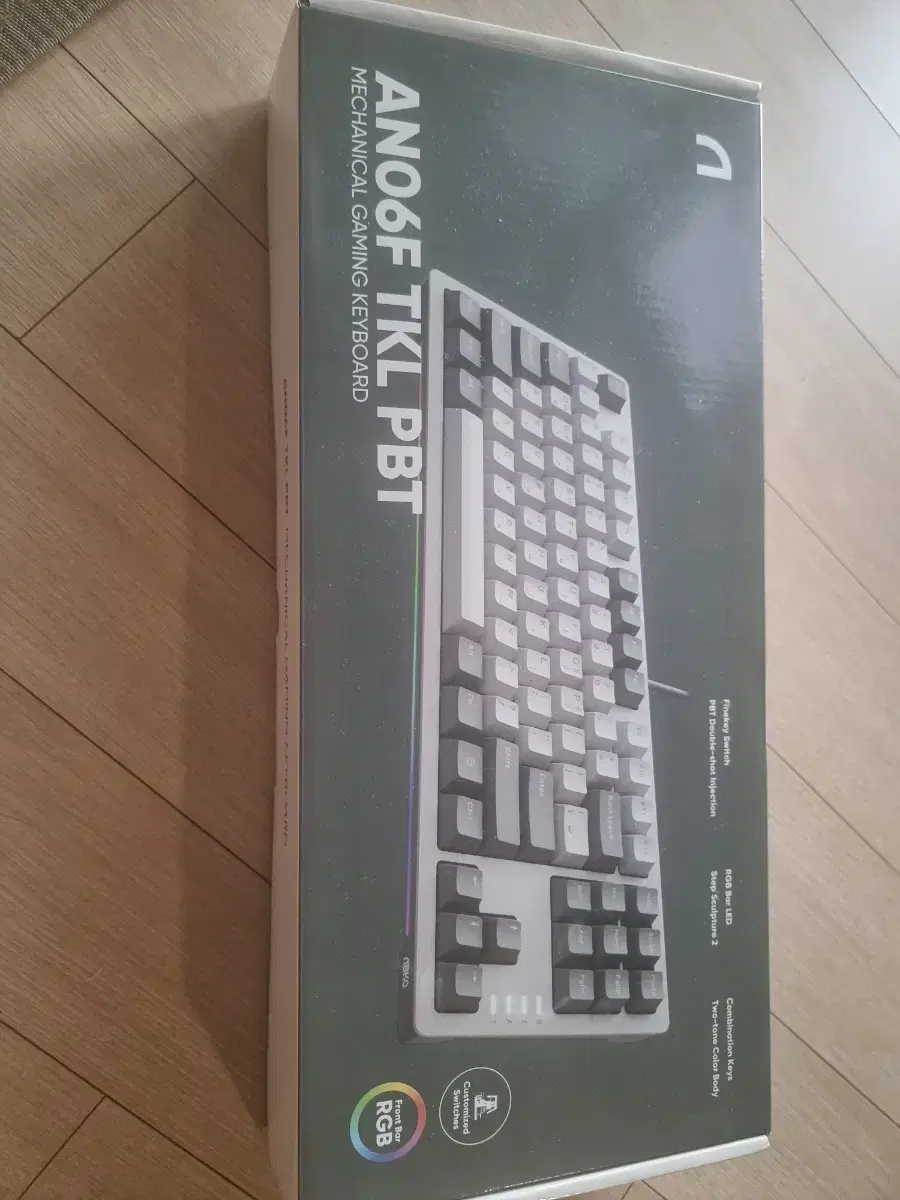 앱코 AN06F TKL PBT 저소음 텍타일 기계식 게이밍 키보드