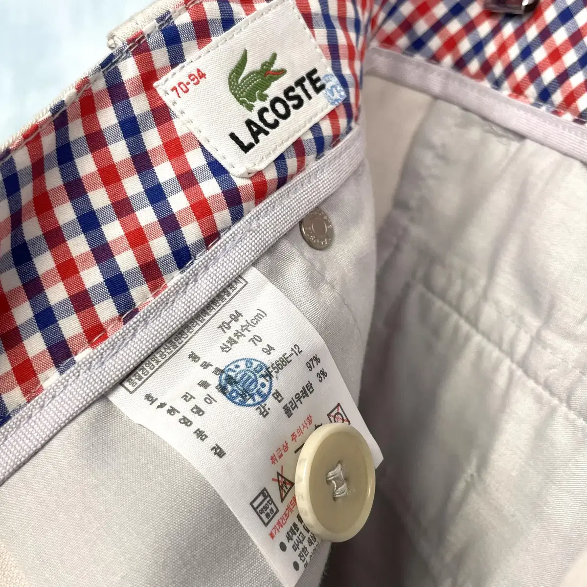 [70-94] LACOSTE 라코스테 면바지