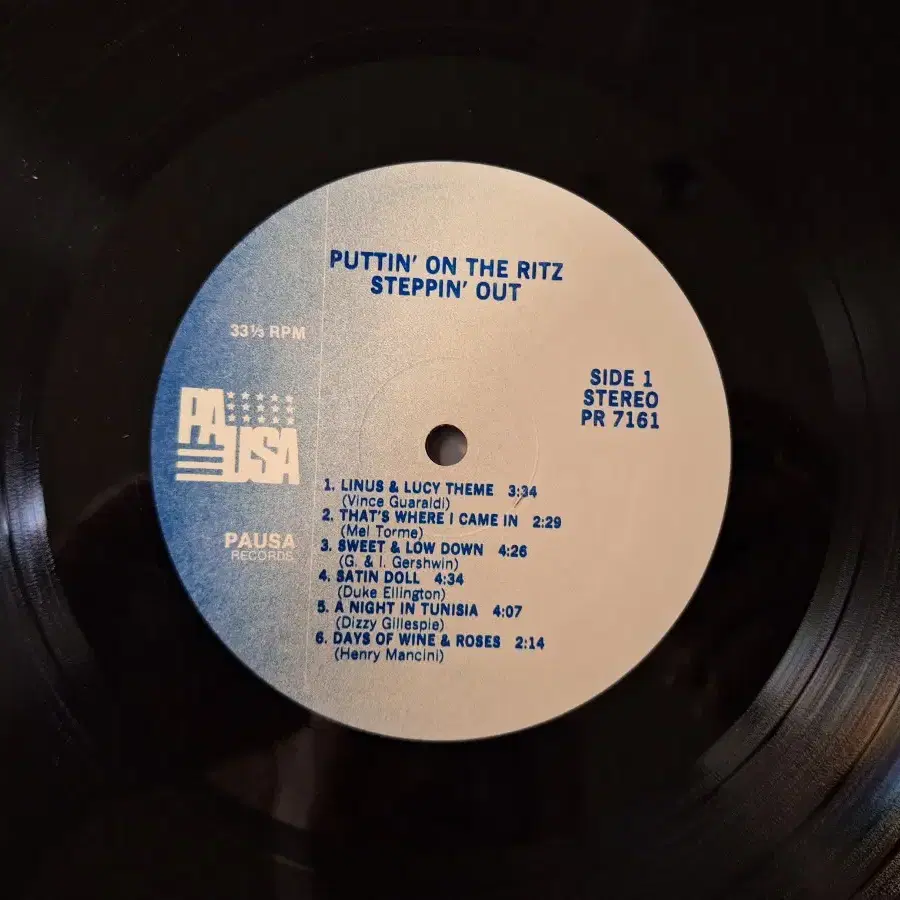 미국원반/Puttin' on the Ritz LP