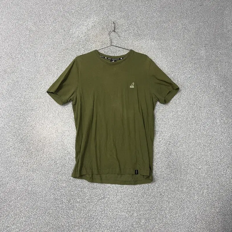 Kangol Khaki Logo Vahn Tee L