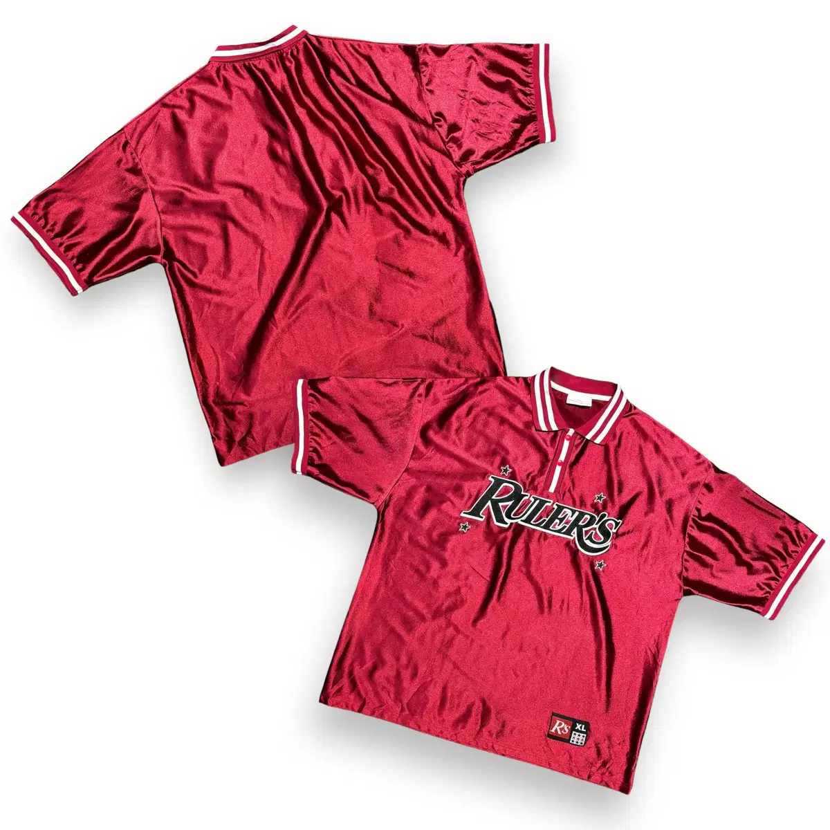 Glossy short-sleeved uniforms