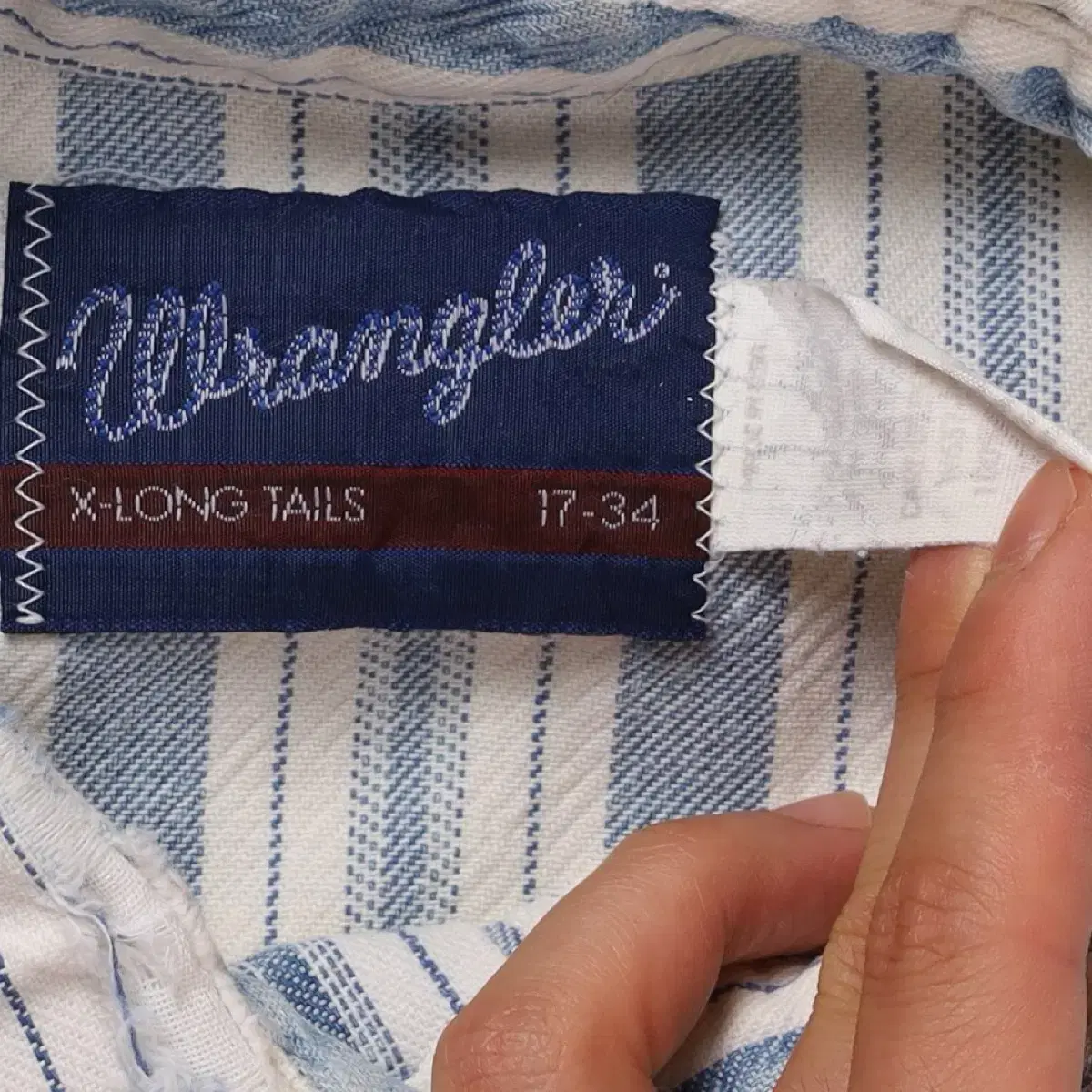 Wrangler Stripe Western Shirt