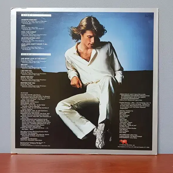 수입음반 LP_ Andy Gibb " Shadow Dancing "