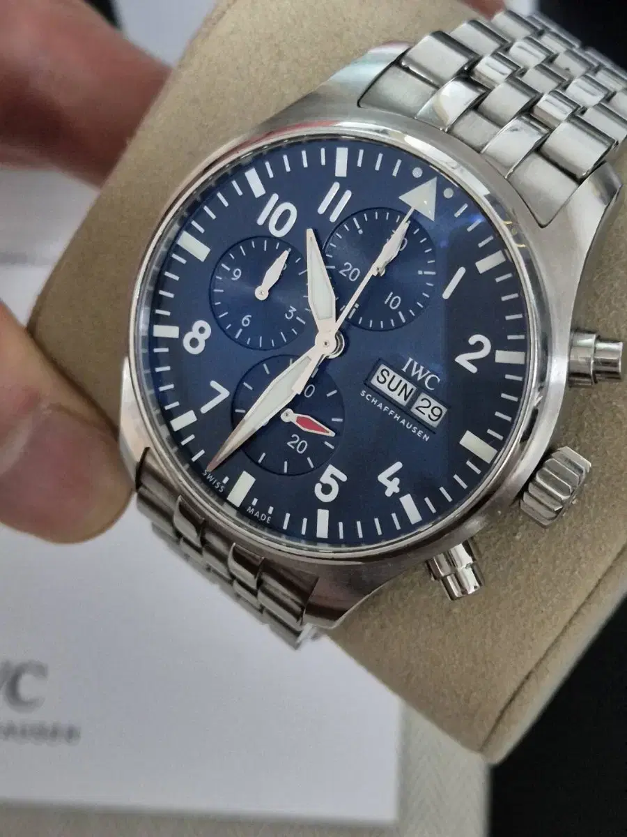 iwc 파일럿 크로노그래프 최신형 iwc시계