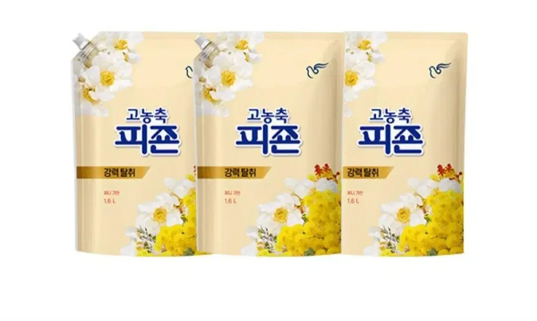 피죤섬유유연제고농축강력탈취1.6LX3개 향선택가능 6990원