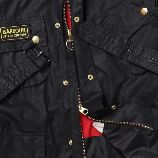 Barbour International Union Jack Waxed