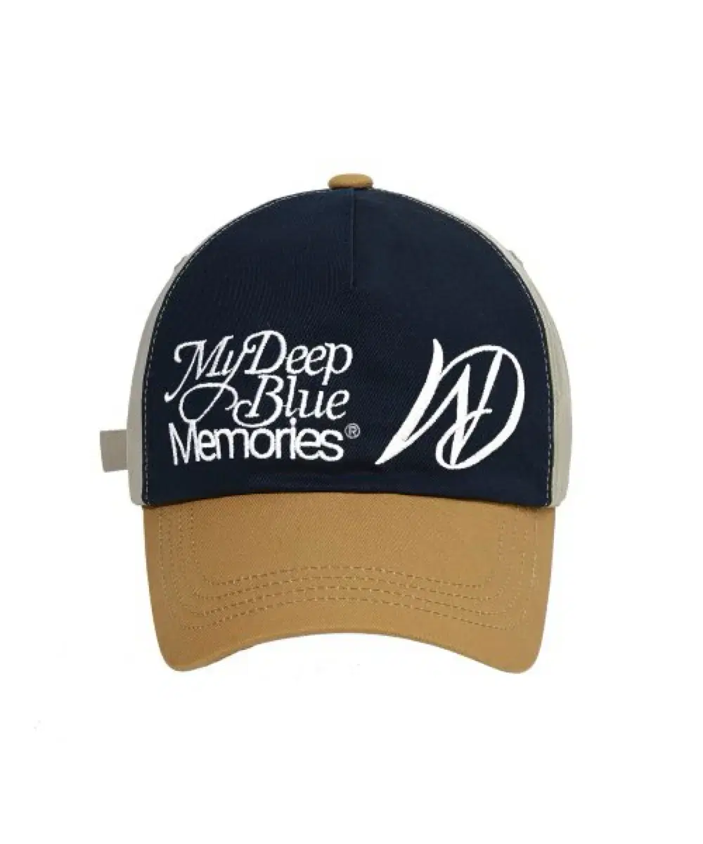 마이딥블루메모리즈 mdbm Double Logo cap 볼캡