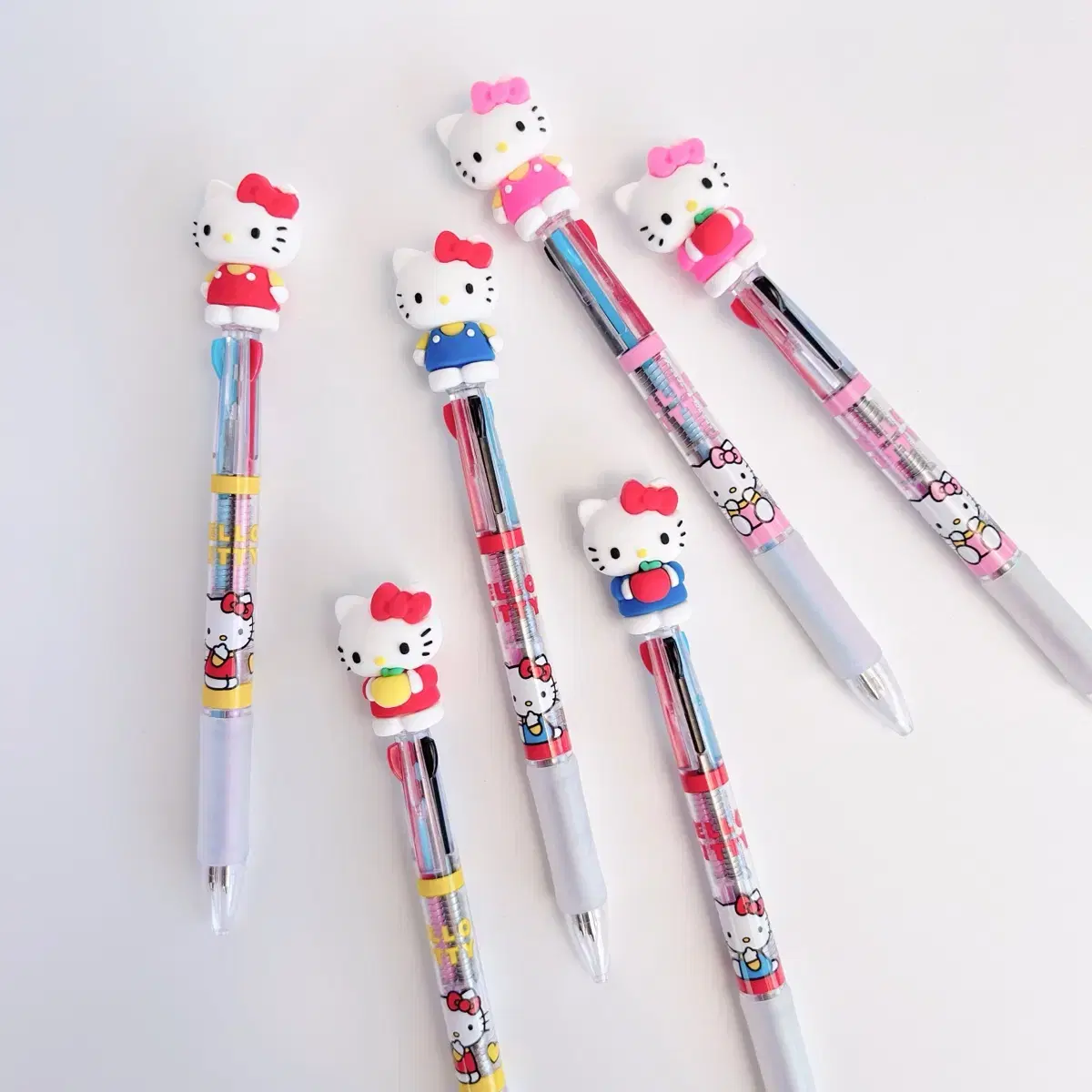 Hello Kitty Figurine Tri-Color Ballpoint Pen 0.7mm