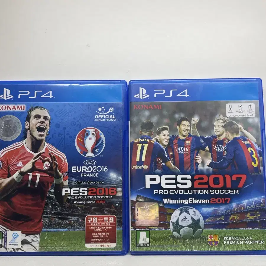 플스4 PES2016,2017 (일괄)