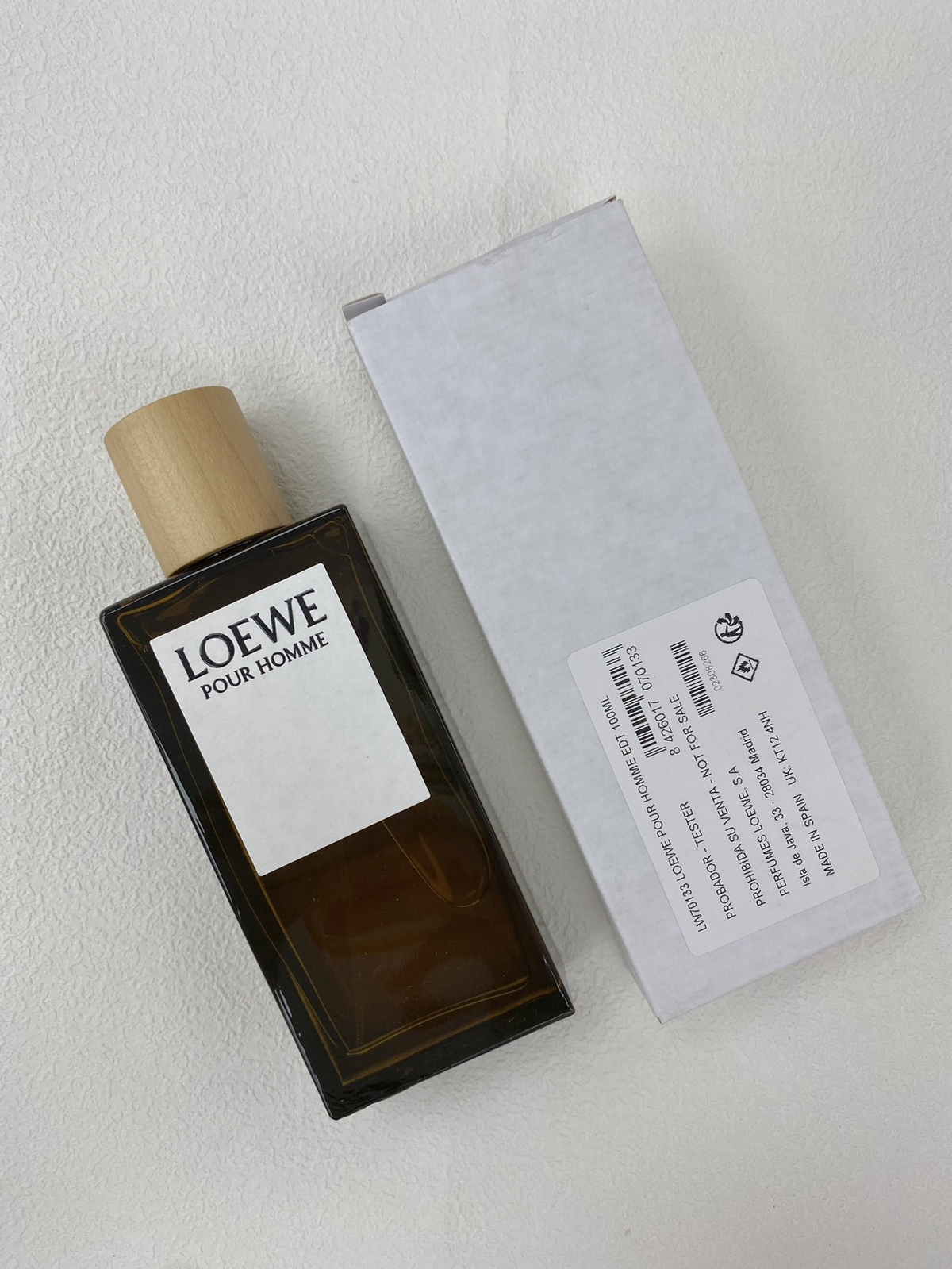 L'Oeuvre Pour Homme Eau de Toilette EDT 100ml (Tester)