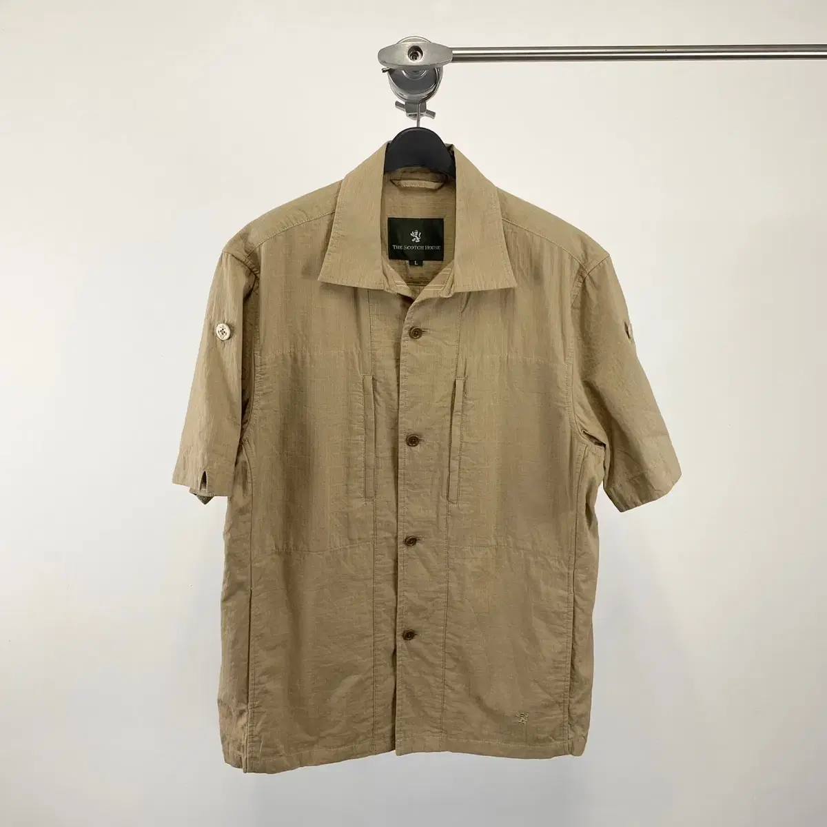 Vintage THE SCOTCH HOUSE Multi-Pocket Safari Shirt