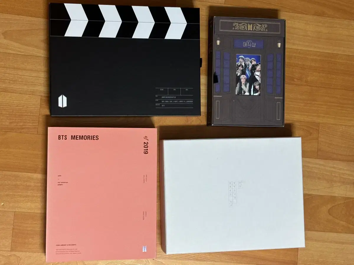 방탄소년단 공식 굿즈 DVD 메모리즈 시즌그리팅 멤버쉽