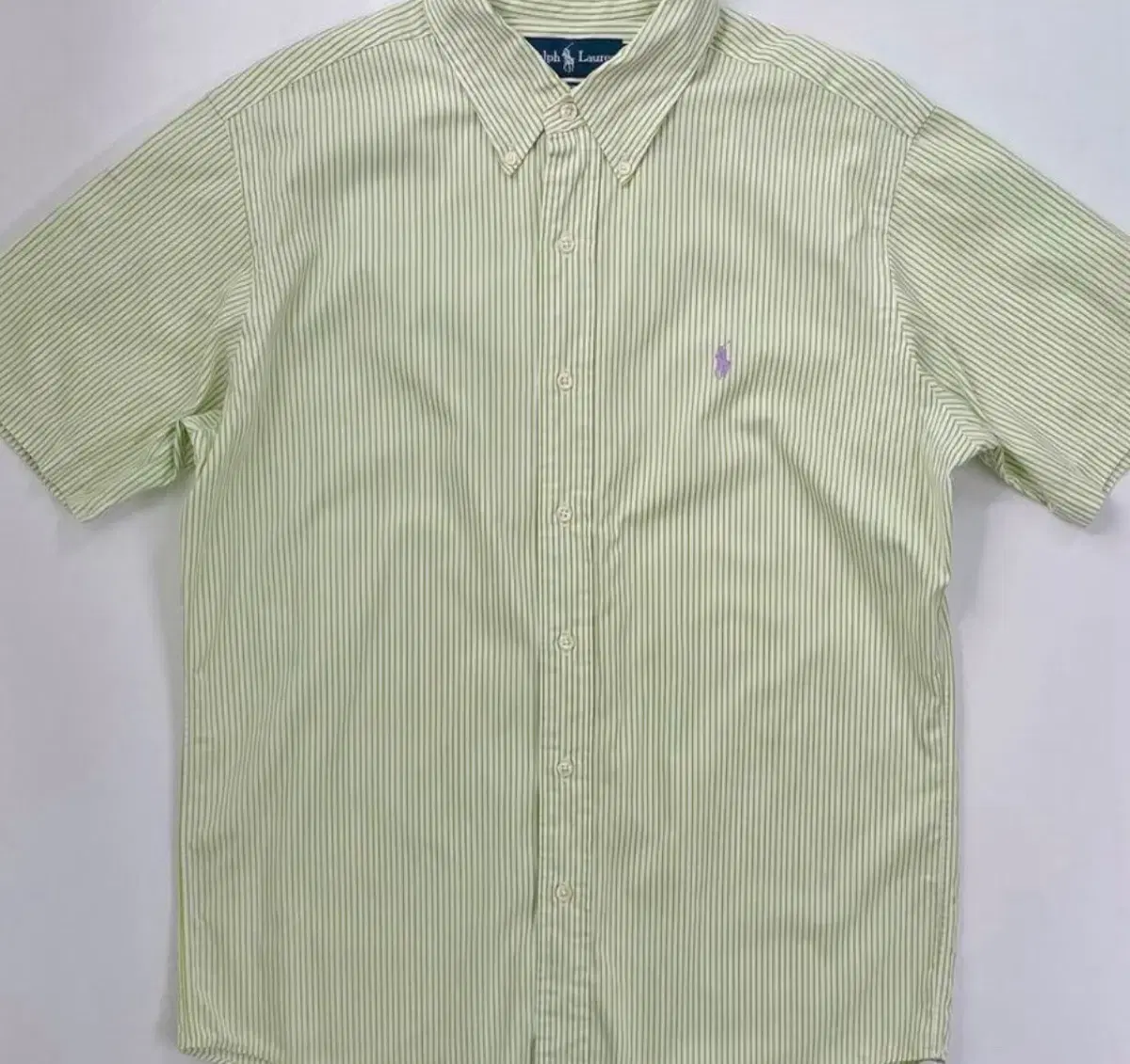 Polo Pea Stripe Short Sleeve Shirt (Price Drop!)