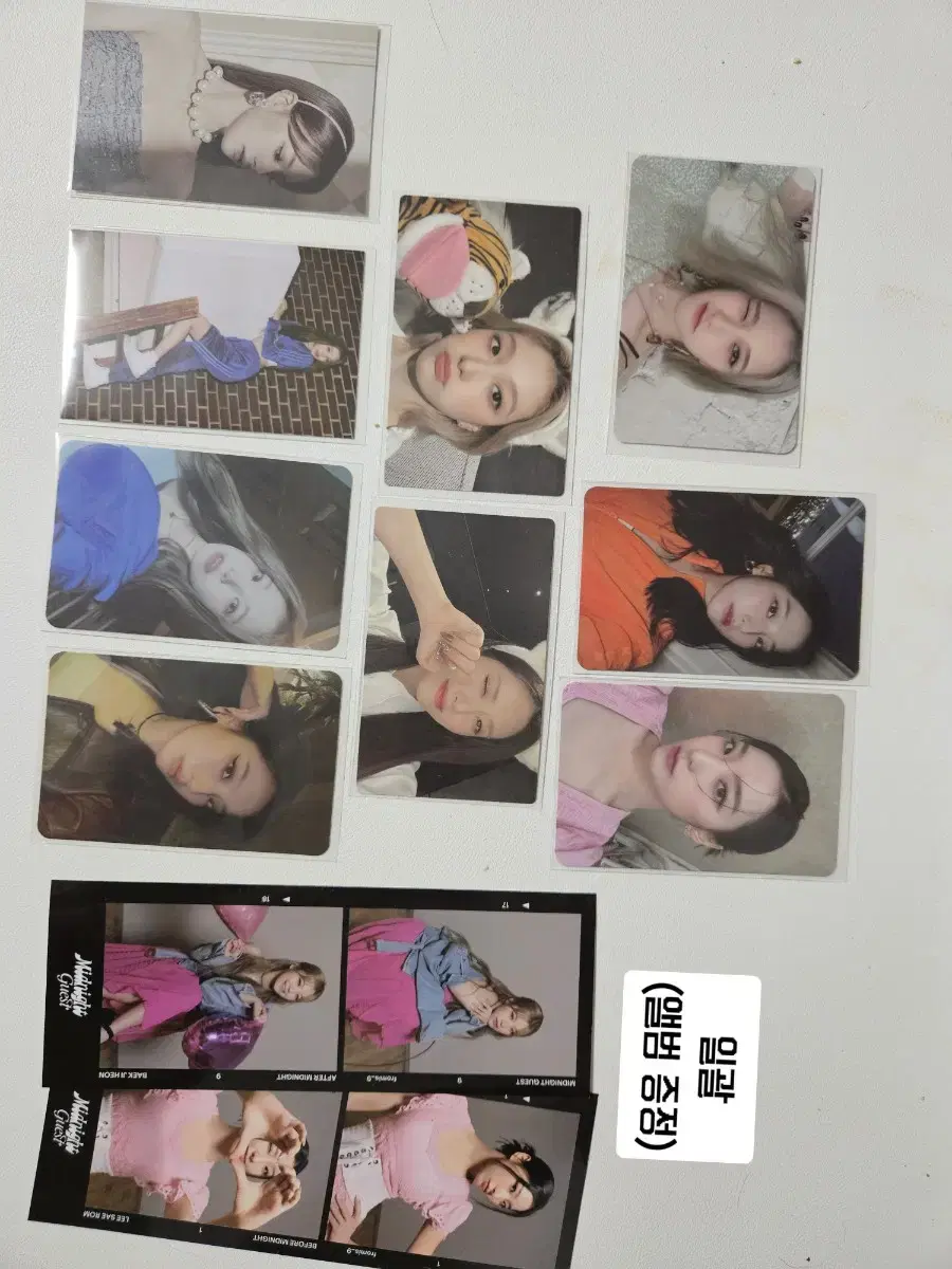 Fromis 9 unreleased photocard photocard postcard Mini Photocard Tin Case WTS