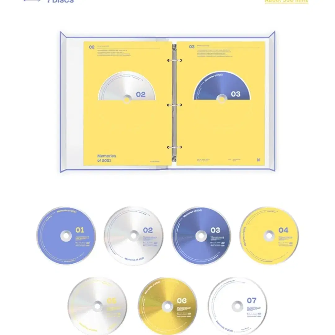 [미개봉]새상품 BTS 메모리즈 DVD 2021