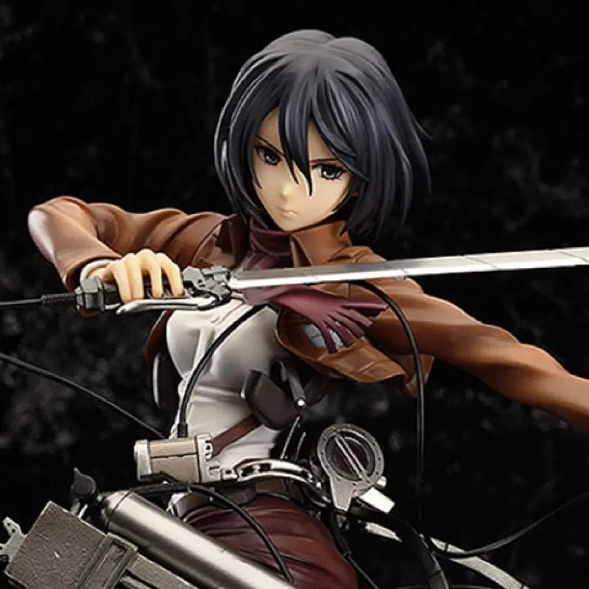 Until 11/30!))I'm selling the Attack on Titan figure Goodsmile Mikasa!!!