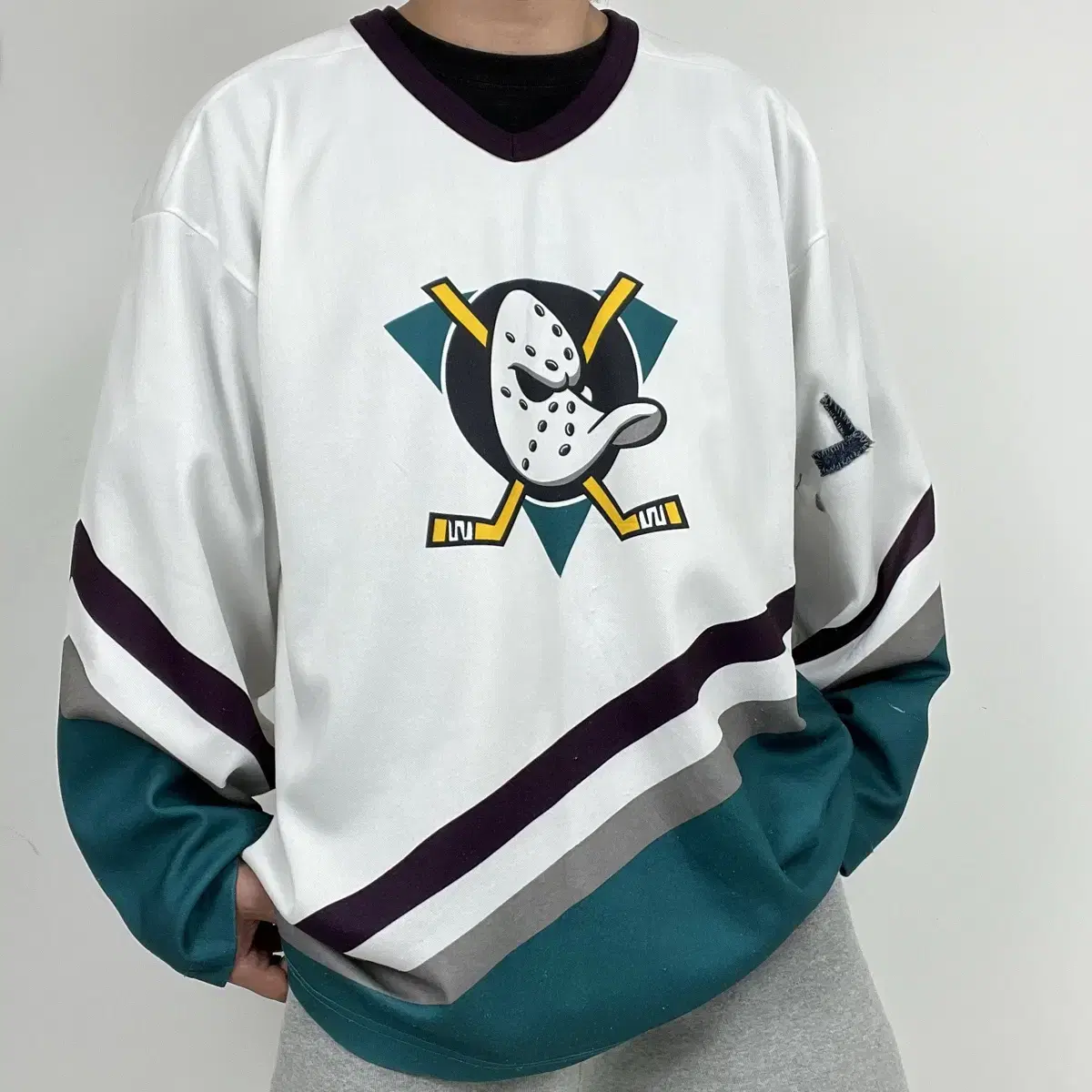 90-00s NHL Offroad 블록코어 하키져지