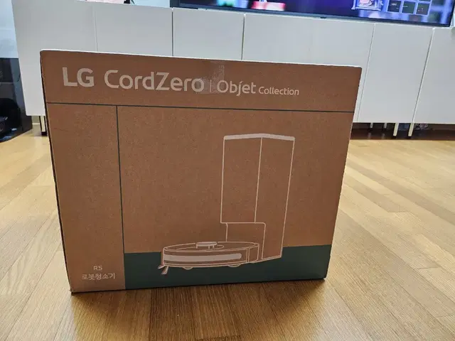 새상품 엘지 LG 로봇 청소기 먼지물걸레 겸용 R5