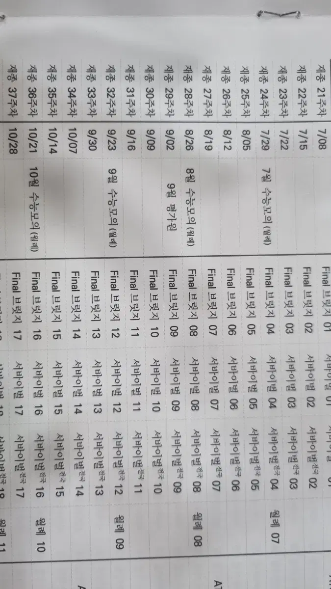 2025 시대인재 사문 장기 5-18회 거래