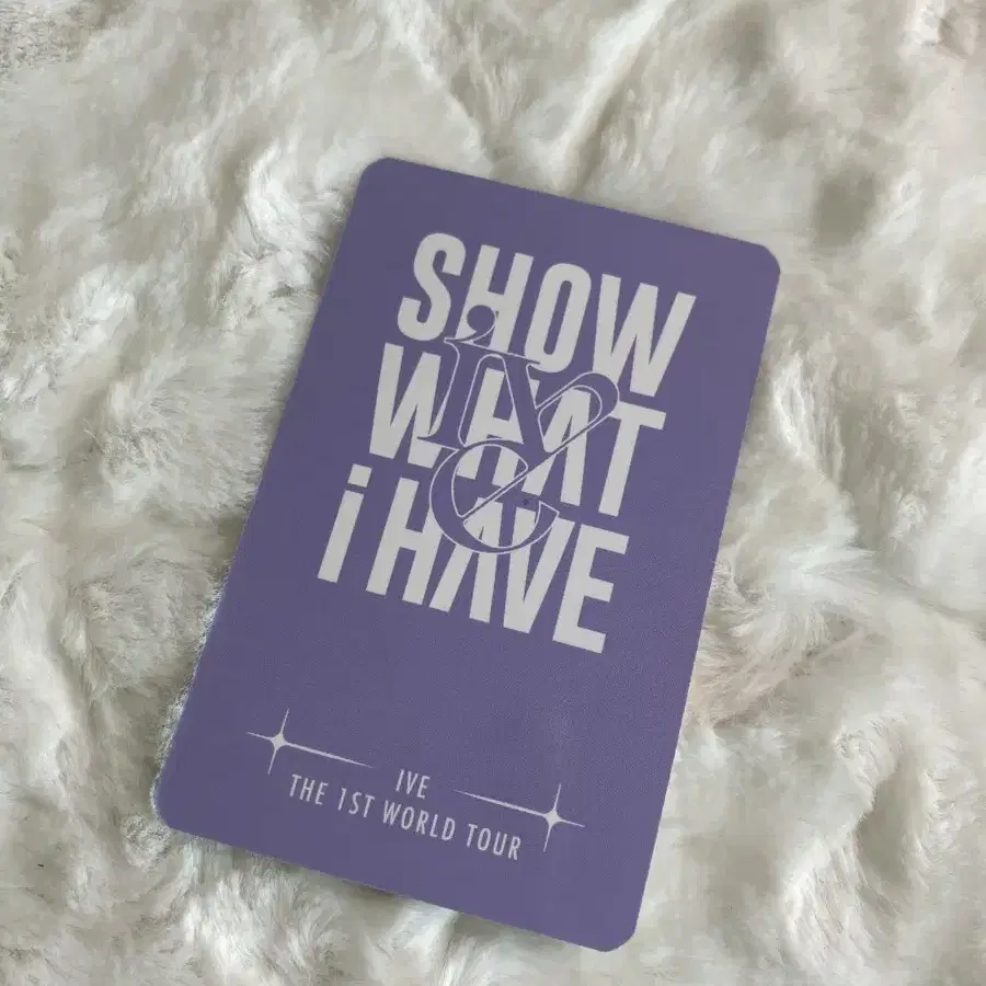 아이브 리즈 가을 show what i have 유닛 포카