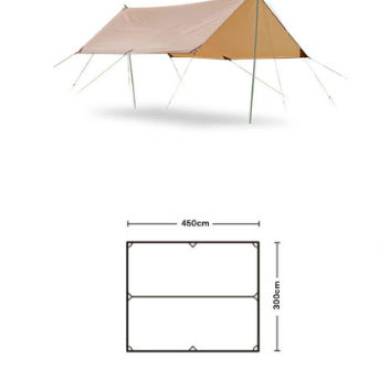 새상품 접이식 타프 풀세트 450x300 캠핑 천막 타프 그늘막 폴대