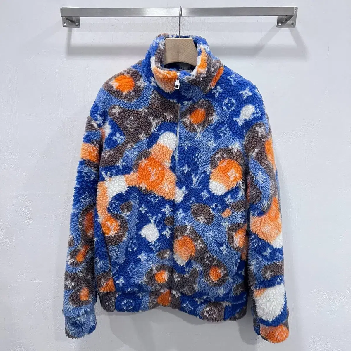 Louis Vuitton Monogram Fleece Jacket L