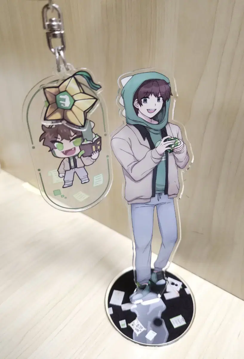 Sleepground Misuban Dinosaur acrylic stand acrylic keyring Sell "in bulk"