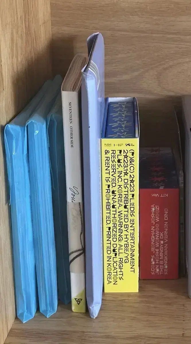 세븐틴 개봉앨범 & 캐럿반 일괄