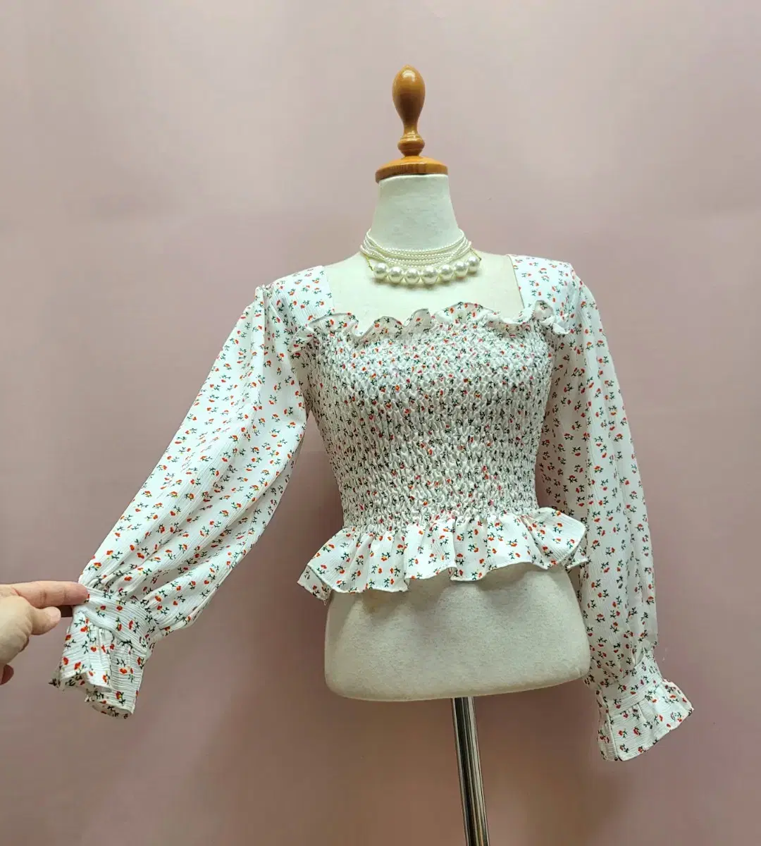 Tulip Smoking Banding Blouse