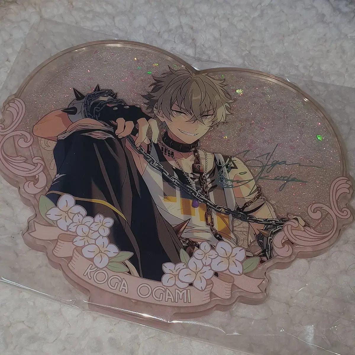 Angsta Undead Ogami Koga Similar Heart Acrylic Wts